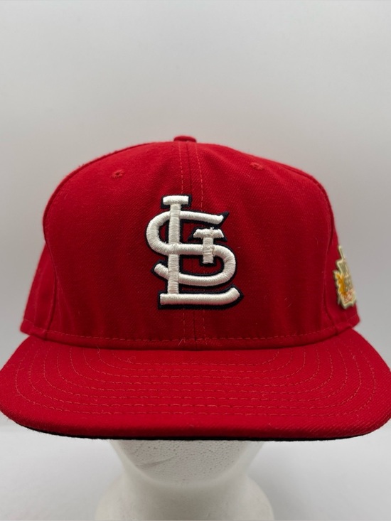 New Era Other - New Era 59Fifty St Louis Cardinals 2011 World Series Hat 7 5/8 Red On Field Hat